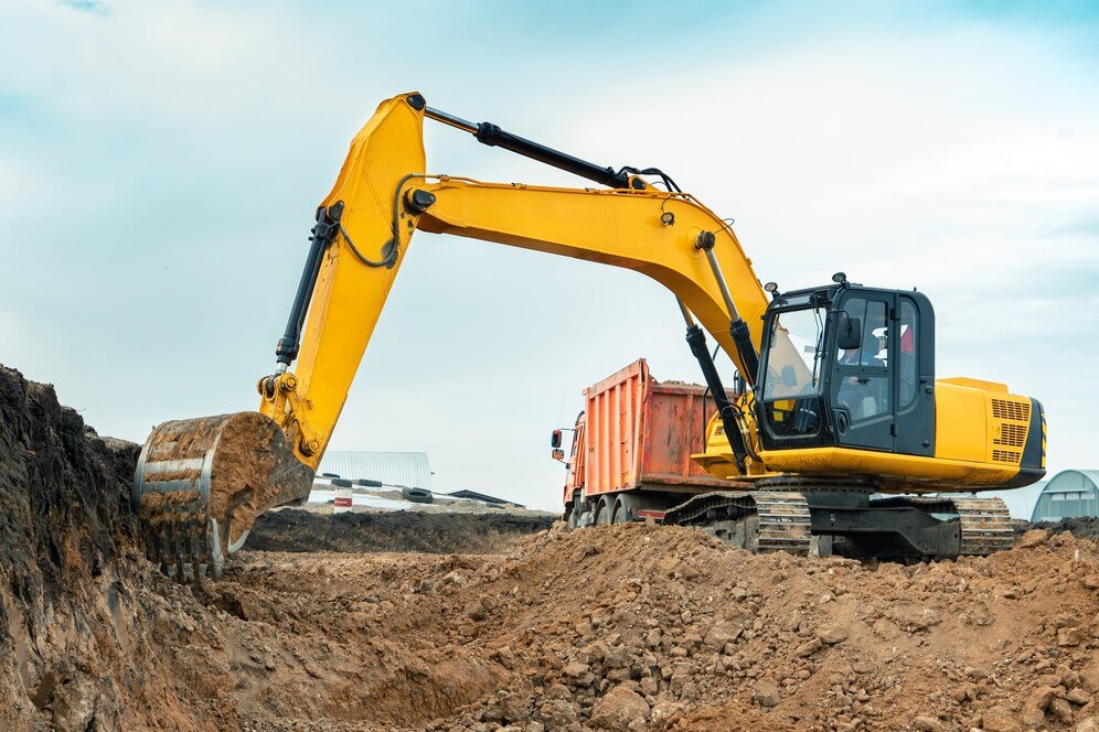 large-construction-excavator-yellow-color-construction-site-quarry-quarrying_168410-1268 digital earthwork takeoffs
